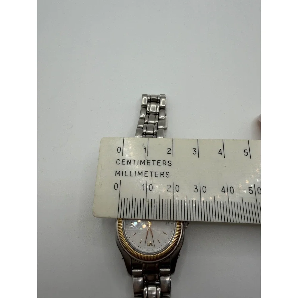 Concord Two Tone Steeplechase Dial 18k Ladies quartz Watch V60 New battery
